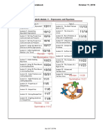 Accel Assignment Sheet