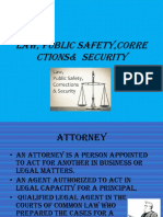 Law, Public Safety, Corre Ctions& Security