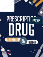 Prescription Drug Addiction and Rehab Infographic
