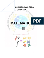 Modulo de Matemáticas III