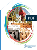 Historias de Éxito de La FAO Sobre Adricultura Climáticamente Inteligente
