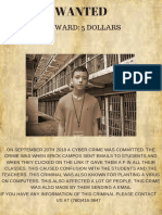 Wanted Poster Campos Erick