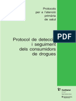 Protocol de detecció i seguiment dels consumidors de drogues