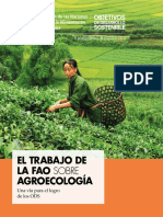 El Trabajo de La FAO Sobre Agroecología