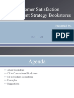 Customer Satisfaction Management Strategy Bookstores