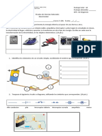 Prueba Electricidad 5 Año 4 Nidad