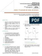 Laboratorio Dispositivos Activos - Limitador de diodo y fijador de nivel de diodo.pdf