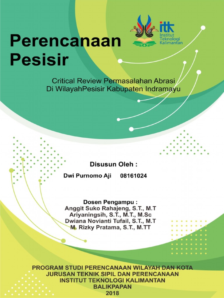 Critical Review Jurnal Permasalahan Abrasi Di Wilayah