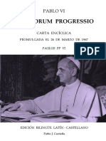 (Cartas Encíclicas 1) Papa Pablo VI, Pablo J. Castiella (Ed.) - Carta Encíclica Populorum Progressio (1967) - Edición Bilingüe (2016, Pyrene Digital)