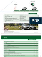 Škoda Octavia Tour - Cenník 2010 Október