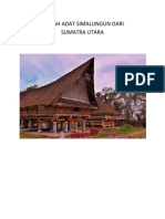 Rumah Adat Simalungun Dari Sumatra Utara