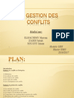 Gestion Des Conflits Exposé GRH