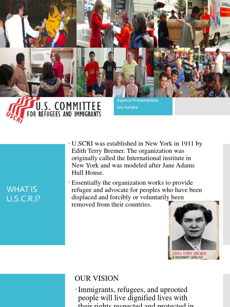 U.S.C.R.I: Refugee Support Services | PDF