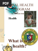 Philippines Dental Health Program Overview | PDF | Oral Hygiene | Dentistry