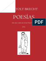 Poesias de Bertolt Brecht Por Valverde