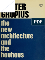 Walter Gropius. - The New Architecture and The Bauhaus PDF