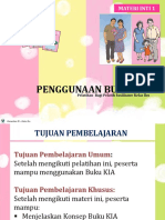 Penggunaan Buku KIA