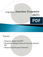 Bipolar Junction Transistor (BJT)