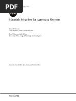 NASA - Materials Selection For Aerospace Systems