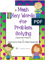 Math Key Words For Problem Solving