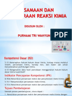 Persamaan Reaksi Dan Penyetaraan Reaksi