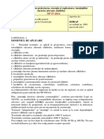 I7-2011 Normativ Pentru Proiectarea, Execuția Şi Exploatarea Instalaţiilor Electrice Aferente Clădirilor