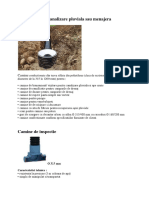 Camine Pentru Canalizare Pluviala Sau Menajera PDF