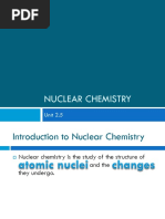 Nuclear Chemistry: Unit 2.5