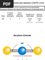 Chapter 6 -Chemical Bonds-Vsepr