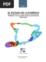 8º Informe anual sobre el estado de la pobreza y la exclusión social en España (AROPE 2018)