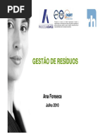 Gestão de Resíduos