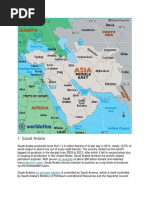 Saudi Arabia: Oil Reserves Production Costs