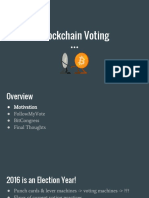Blockchain Voting