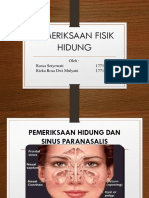 Pemeriksaan Fisik Hidung