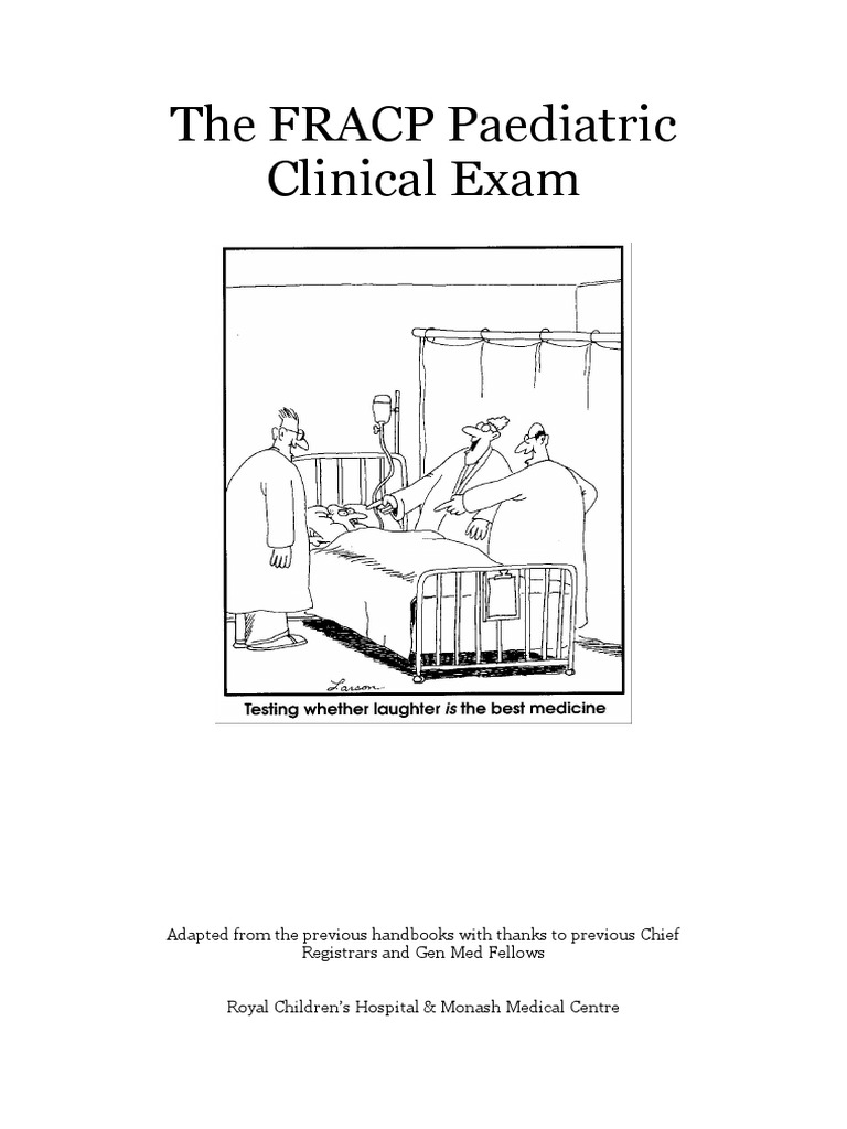 FRACP Paediatric Long Case Exam Guide | PDF | Physical Examination ...