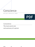 Conscience: Mr. Jose A. Procalla JR., Msme