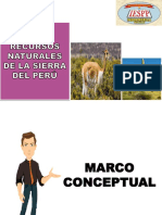 RECURSOS NATURALES DE LA SIERRA PERUANA