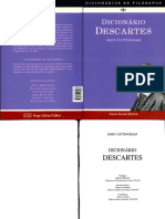 Dicionário Descartes - John Cottingham