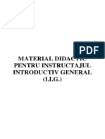 Material Didactic Pentru Instructajul Introductiv General (i.i.g.)