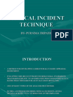 Critical Incident Technique