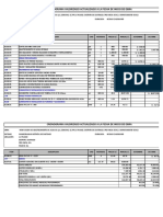 1. Cronograma Actualizado a La Fecha de Inicio de Obra Empalme La Franco