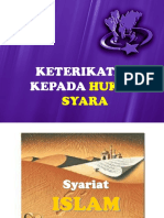 Keterikatan Terhadap Hukum Syara'