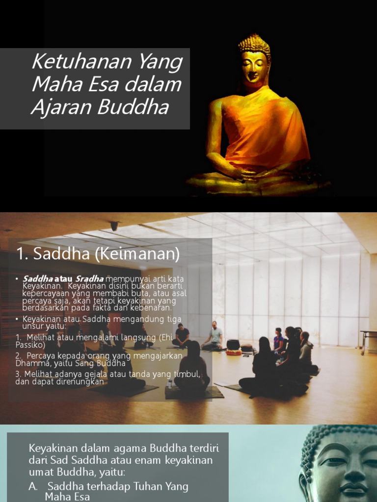 Ketuhanan Yang Maha Esa Dalam Ajaran Buddha Pdf