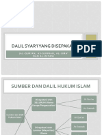 Dalil Syar'i Yang Disepakati - Scribd