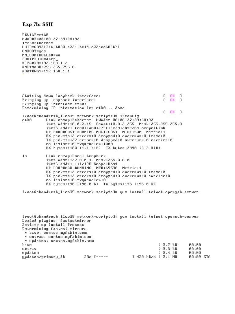 SSH Tutorial Guide | PDF