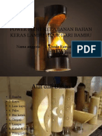 Power Point Kerajianan Bahan Keras Lampu Tidur Dari