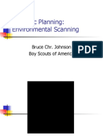 Strategic Planning Environmental Scanning