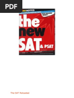 (G) SparkNotes Guide To The New SAT & PSAT (SparkNotes Test Prep) (Crouch88)