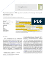 Energy Economics: Yaobin Liu, Yichun Xie