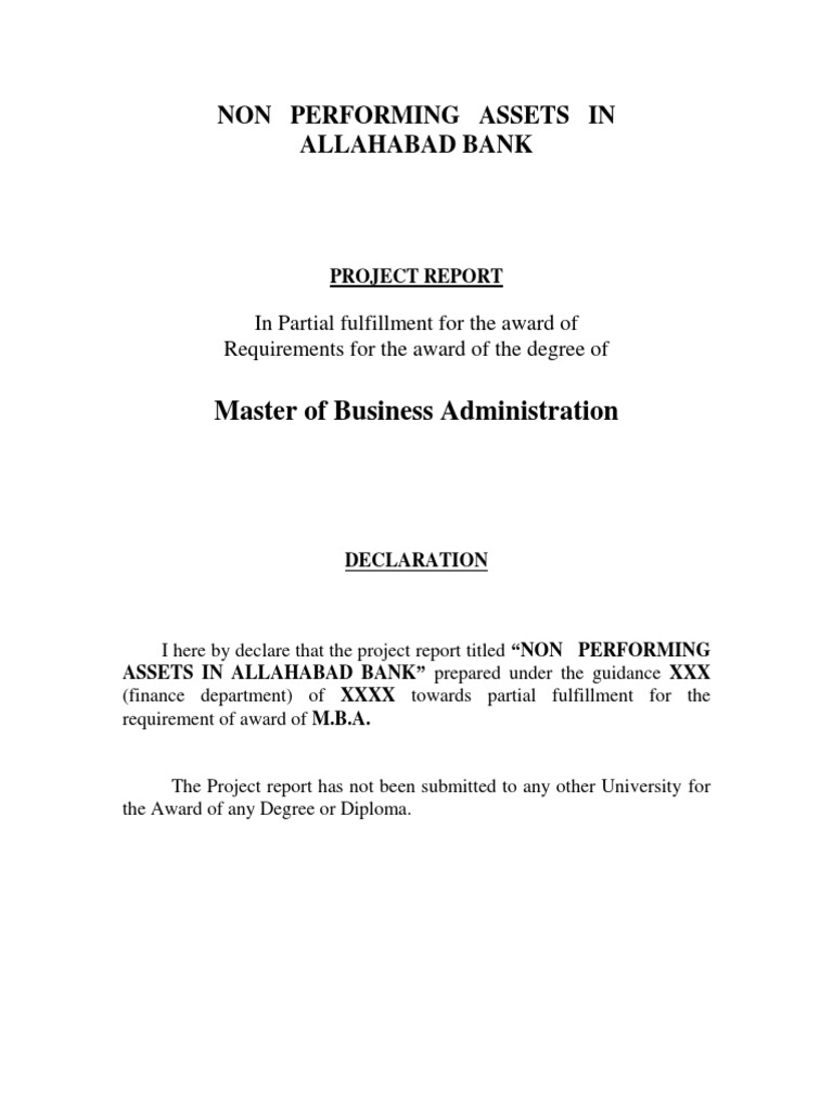 Npa In Allahabad Bank Pdf Reserve Bank Of India Banks